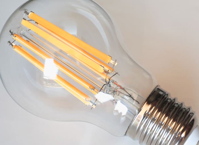 Filament Glass LED Golf Ball