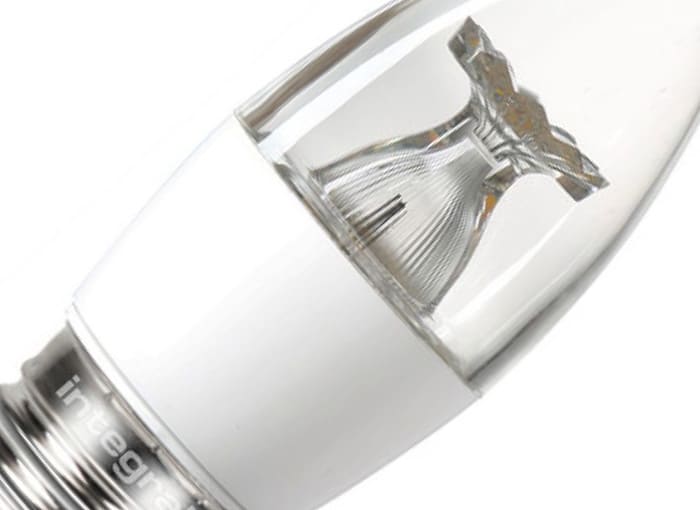 Clear LED Candles