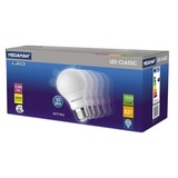 10 X E27/B22 9.6W Frosted Globe 