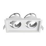 ZEKI 50mm 2 Head Frame for THx Module - WHITE