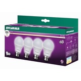 4 Pack 8.5W Sylvania Frosted Globes 