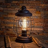 Bampton Patina Brown Table Lamp