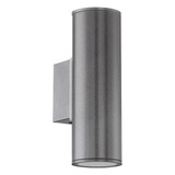 Anthracite RIGA Outdoor Wall Lamp + LED