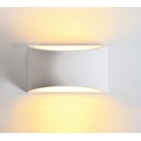 INDOOR DECORATIVE PAINTABLE GYPSUM GALATSI WALL LIGHT