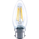 4 Watt B22 Filament LED Candle (40w) 