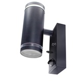 GU10 WALL LIGHT - UP AND DOWN - WITH PIR 