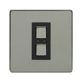 1 Gang Dimmer 250W- Black