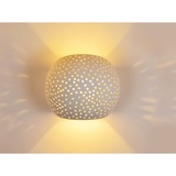 INDOOR DECORATIVE PAINTABLE GYPSUM KATERINI WALL LIGHT