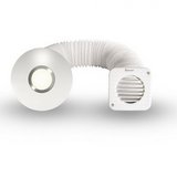 Xpelair Silent Shower Extractor with LED