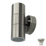 Up/Down Stainless Steel GU10 Wall Lantern