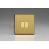 2 Gang 10A 1 or 2 Way Rocker Switches 