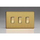 3-Gang 10A 1 or 2 Way Rocker Switches 