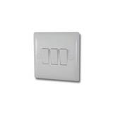 3-Gang 10A 1 or 2-Way Rocker Switch