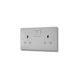 2-Gang 13A switched Socket