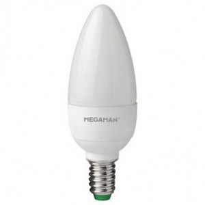 3.5 Watt E14 LED Frosted Candle (25w)