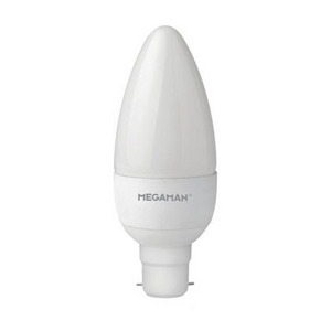 3.5 Watt B22 LED Frosted Candle (25w)