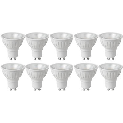 10 Pack -  4W GU10 LED 4000K Cool White