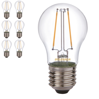 6 Pack - Watt E27 Filament LED Bulb (50w)