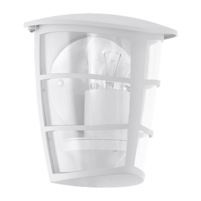 Aloria Half Wall Light IP44 White