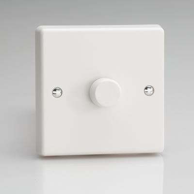 Dimmer Switch 1 Gang White