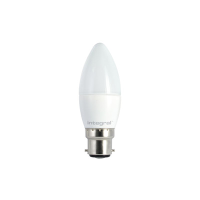 DIMMABLE CANDLE BULB B22 500LM 5.6W 5000K