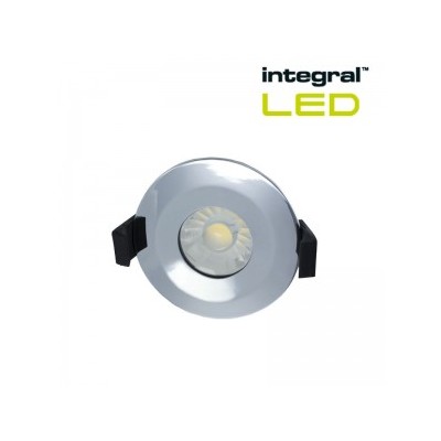 6W 4000K Fire-rated Dimmable Downlight Chrome