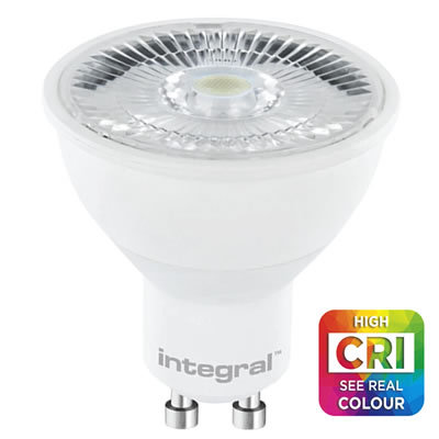 7 Watt Warm White 2700k GU10 Real Colour >CRI 95 (50w) 7 Watt Warm White 2700k GU10 Real Colour >CRI 95 (50w)