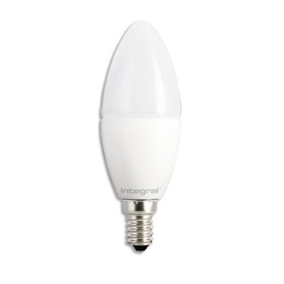 E14 5.5 Watt Frosted Candle Bulb (40w)