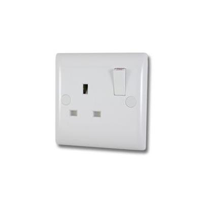 1-Gang 13A Switched Socket (Single Pole)