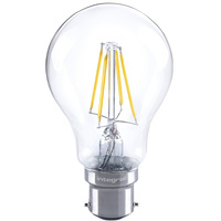 10 Pack - 6W B22 Filament Globe (60w)
