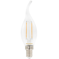 2 Watt E14 Filament LED Bent Tip Candle (25w)