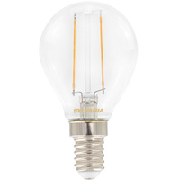 2.2 Watt E14 (Small Edison Screw) Filament Golf Bulb (25w)