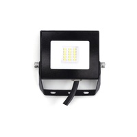 COMPACT SLIM FLOODLIGHT 10W 1000LM 4000K 120 BEAM 100LM/W IP65 IK05 LED BLACK