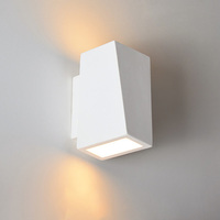 INDOOR DECORATIVE PAINTABLE GYPSUM KASTORIA WALL LIGHT