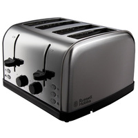 Russell Hobbs Brushed 4 Slice Toaster