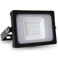 50W LED Floodlight Black Body SMD White 6400K