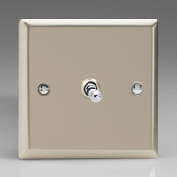 1-Gang Intermediate Toggle - Satin Chrome