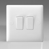 2-Gang 10A 1 or 2-Way Rocker Switch