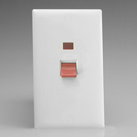 45A Cooker Switch + Neon