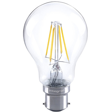 10 Pack - 6W B22 Filament Globe (60w)