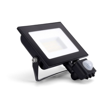 COMPACT SLIM FLOODLIGHT PIR 30W 3000LM 4000K Image