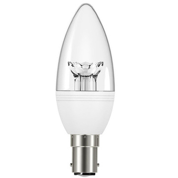 Venture 3.5W Dimmable Clear Candle B15 5000k Image