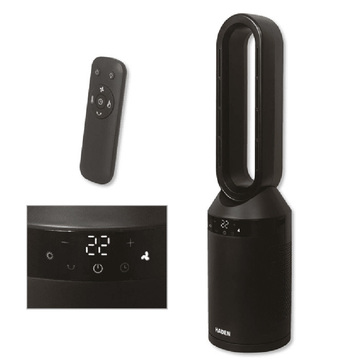 Haden Bladeless 2 in 1 Tower Heater Image