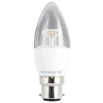 5.5 Watt B22 Clear Candle (40w)  Image