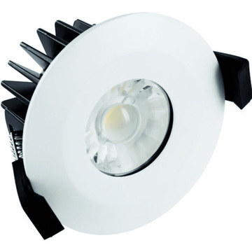 10W 4000K Fire-rated Dimmable Downlight White Image