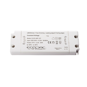CONSTANT VOLTAGE DRIVER 20W 12VDC IP20 Image