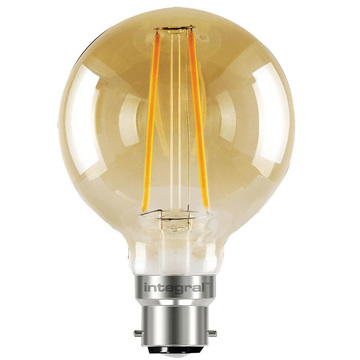 2.5W B22 Sunset G95 170Lm 1800k Warm White Image