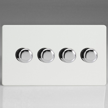 4 Gang 2-Way Push on/Off Rotary dimmer Switch Image