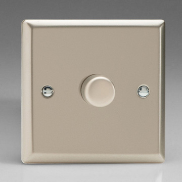 1-Gang 2-Way Satin Chrome LED Dimmer Image