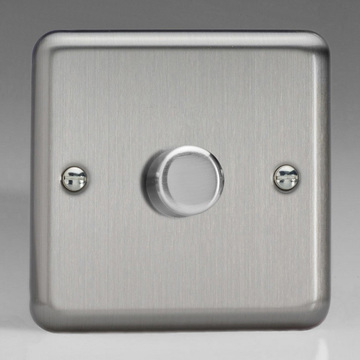 1-Gang 2-Way Matt Chrome LED Dimmer Image